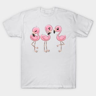 Cute Flamingos T-Shirt